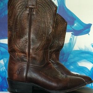 Frye cowboy style boots size 7